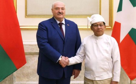 白俄罗斯总统卢卡申科成为政变以来第二位访问缅甸的领导人