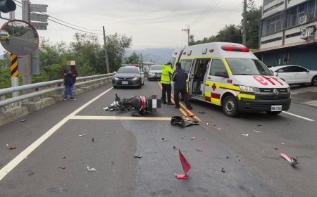 20歲騎士身分曝！志航基地士官休假返家　與小貨車碰撞傷重不治
