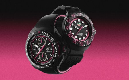 TAG Heuer黑粉F1錶高調吸睛　呼應卡達站璀璨夜賽