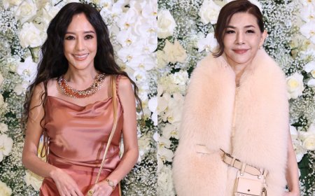 關穎戴千萬元項鍊、張清芳穿12萬元皮草　許瑋甯、邱澤婚宴賓客穿搭一次看
