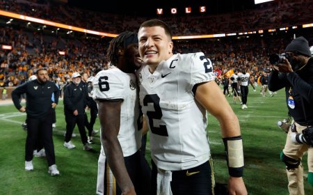 Vanderbilt QB Diego Pavia’s Brother Arrested for Intoxication During Game