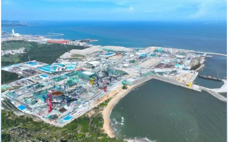 广东陆丰核电项目 1、2 号机常规岛建设全面启动，6 台机组建成年发电量约 520 亿千瓦时