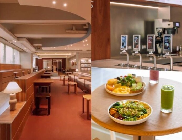 伯朗咖啡館科大概念店吹北歐風　首創7.5秒咖啡自取用Z世代習慣打造餐飲