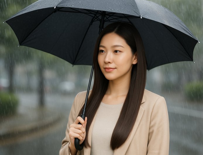 下雨天讓頭髮好毛躁？三個方法讓髮絲重現柔順絲滑