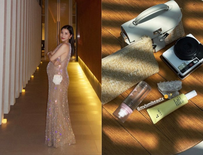 大馬最美千金挺孕肚慶生不停歇　愛馬仕柳條包伴遊馬爾地夫