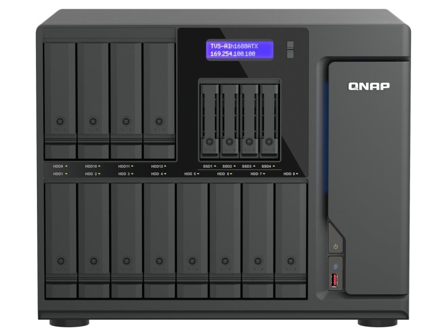 威联通推出 AI NAS TVS-AIh1688ATX，可选英特尔酷睿 Ultra 9 285