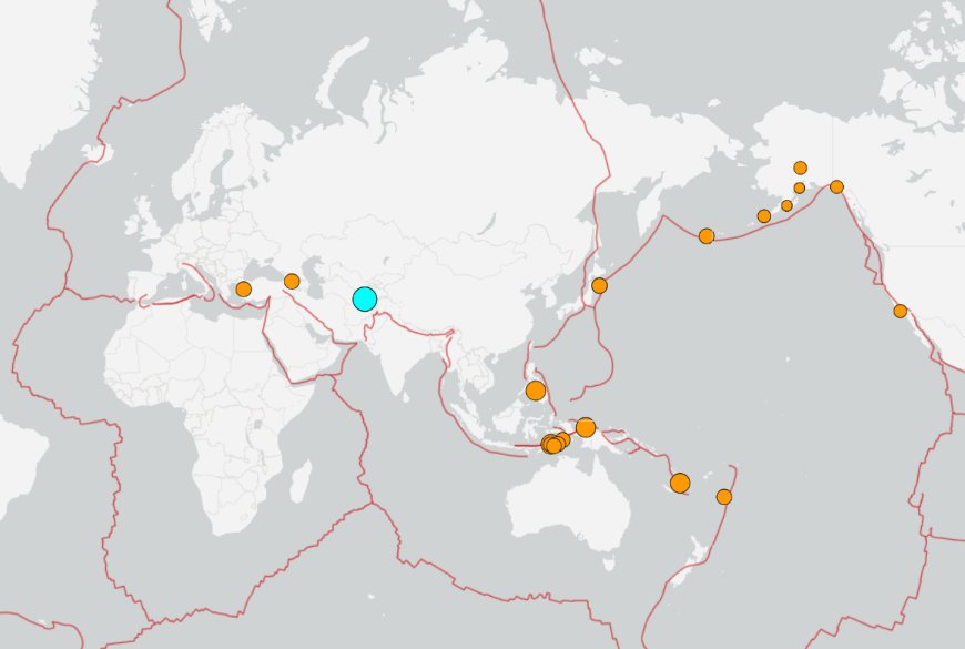 阿富汗北部深夜6.3強震！死傷不明　USGS發布橙色警報