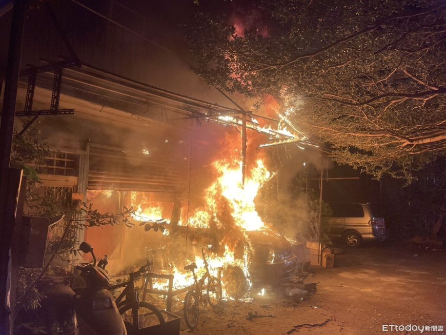 快訊／台中烏日火警「母女1死1重傷」！　縱火嫌犯落網了
