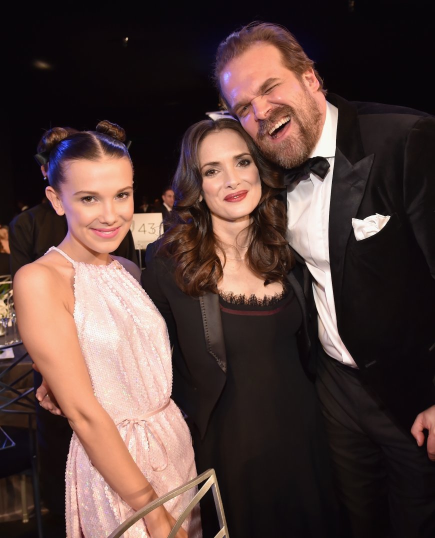 Millie Bobby Brown and David Harbour's Quotes About Working Together