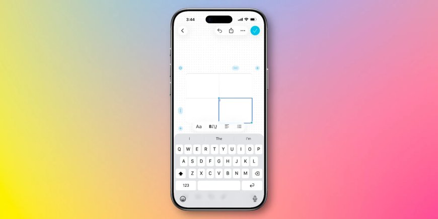 苹果“无边记”App 补齐关键功能，iOS 26.2 Beta 版首次可原生引入表格