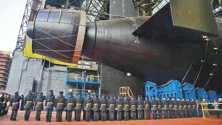 俄最新核潜艇下水，可搭载“末日鱼雷”