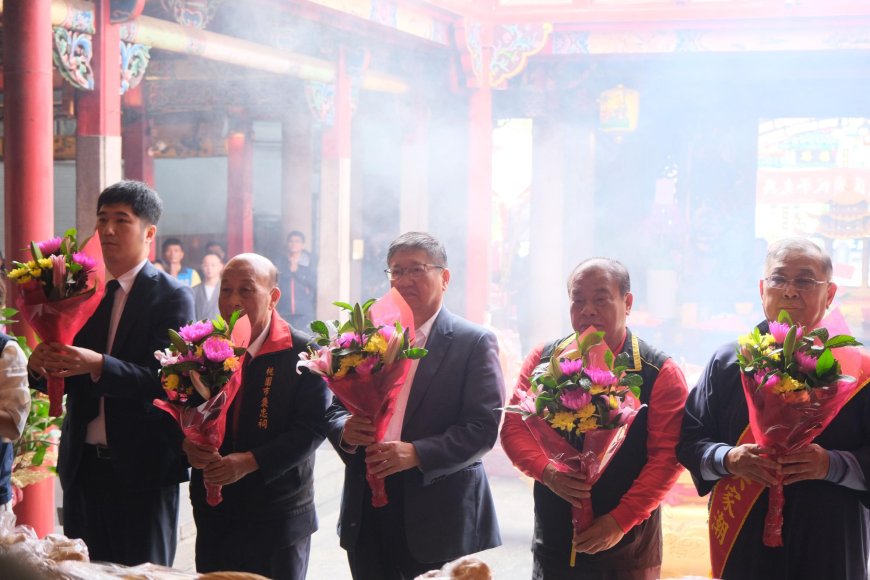 褒忠亭義民廟秋祭大典　楊文科縣長強調落實客語傳承