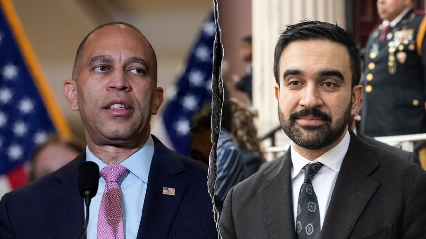 Hakeem Jeffries dodges question on whether Mamdani is future of Democratic Party