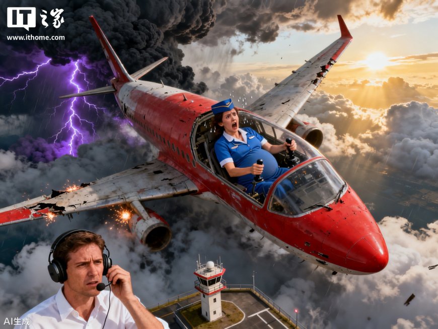 飞行员昏迷、孕妇接管驾驶舱：苹果官宣高空惊悚新片《The Flick》