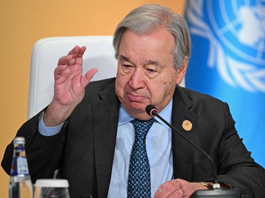 联合国秘书长警告称加沙稳定部队必须具有国际合法性