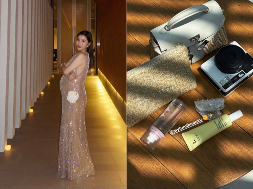 大馬最美千金挺孕肚慶生不停歇　愛馬仕柳條包伴遊馬爾地夫