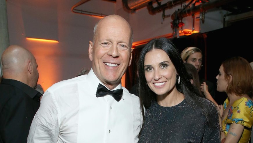 Demi Moore Shows Support for Bruce Willis at Benefit for Dementia