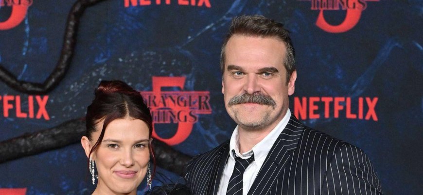 Millie Bobby Brown And David Harbour Shake Off Bullying Claims With United Front At ‘Stranger Things’ Premiere