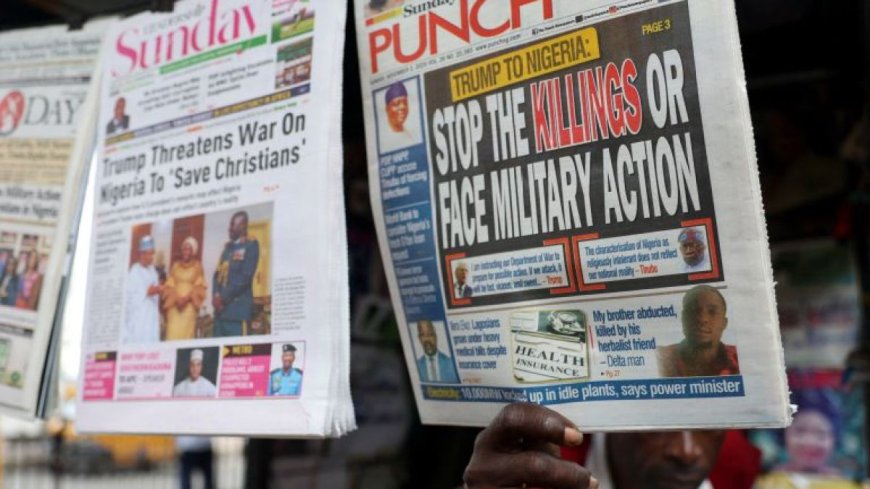 特朗普威胁美国入侵之际，尼日利亚人要求自行解决暴力问题