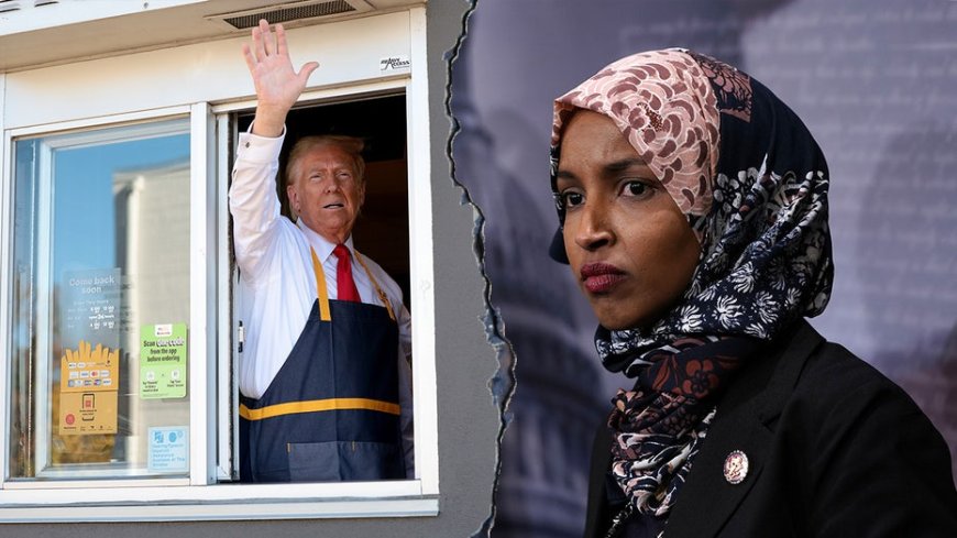 White House taunts Ilhan Omar with McDonald's photo, suggests she can go back to Somalia