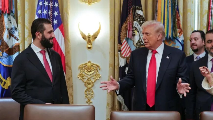 叙利亚总统沙拉会见特朗普  美国延长对叙制裁豁免