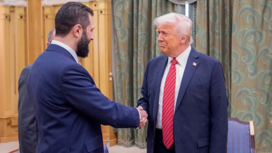 特朗普与叙利亚总统沙拉在白宫举行“历史性”会晤