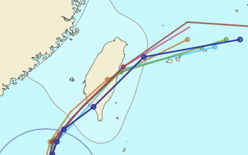 鳳凰將登陸穿台　最新各國路徑一致了