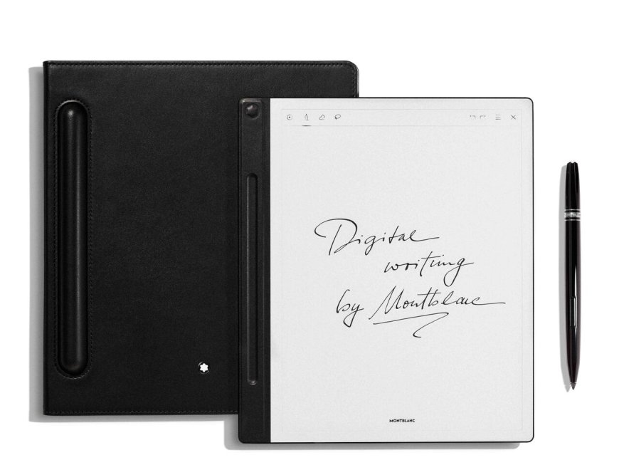 萬寶龍數位書寫連摩擦紙聲都還原　數位筆還可換筆尖