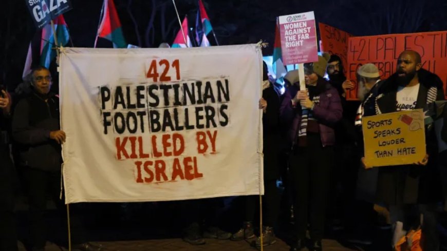 数十名运动员呼吁欧足联因以色列侵犯人权而禁止其参赛