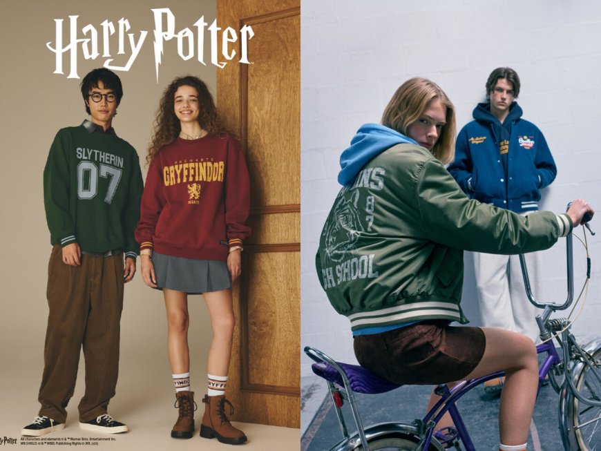 GU哈利波特聯名家居服、小包最低150元入手！PULL＆BEAR怪奇物語青春感