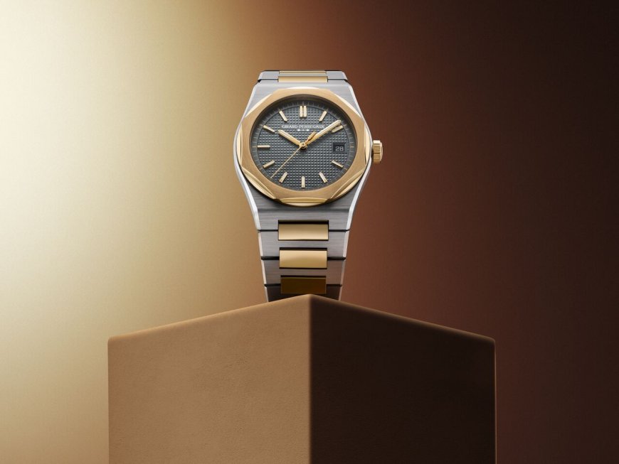 GP桂冠50周年錶纖薄好上手　雙色鍊帶藏微調機制