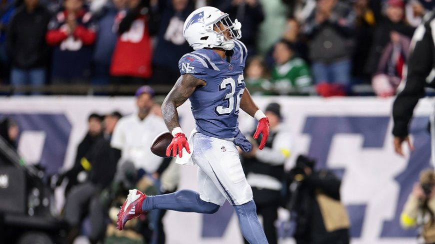 Patriots handle AFC East rival Jets at home behind TreVeyon Henderson's 3-touchdown night