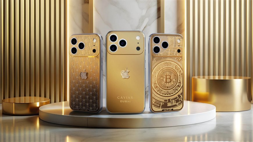 奢侈品改装厂 Caviar 再出手，超 8.8 万美元的黄金苹果 iPhone 17 Pro 问世