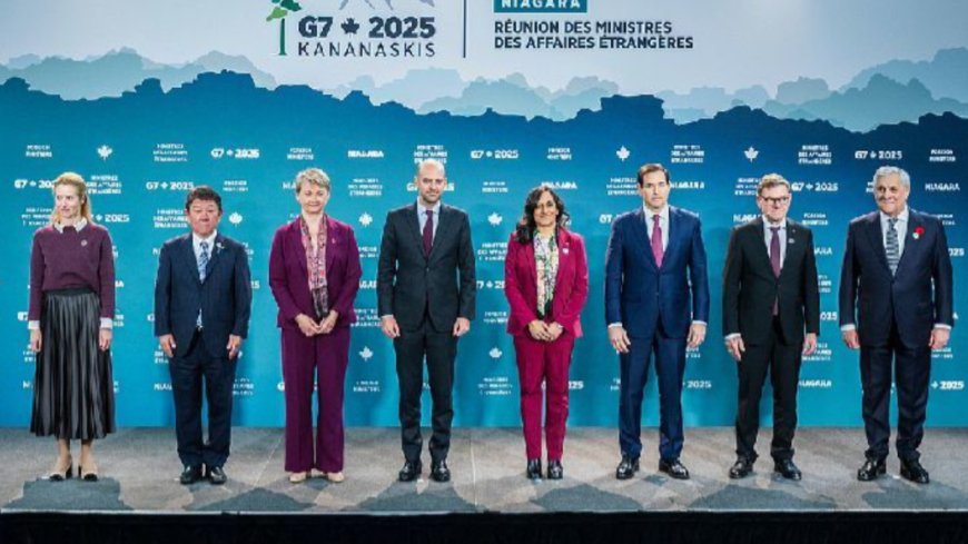 讨论乌克兰、加沙问题，G7外长在加拿大开两天会