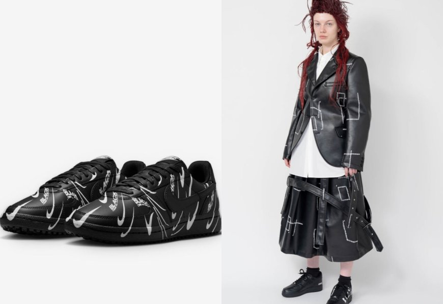 全黑不再無聊！BLACK CDG聯名Nike扭曲Swoosh潮鞋、Junya精準工裝必收