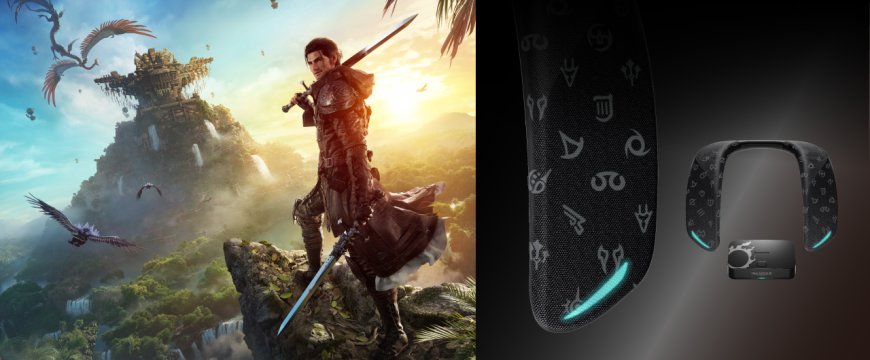 松下发布《最终幻想 14》联名 SoundSlayer 无线颈挂式扬声器