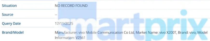 vivo X200T 手机现身，预估代表 Turbo 增强机型