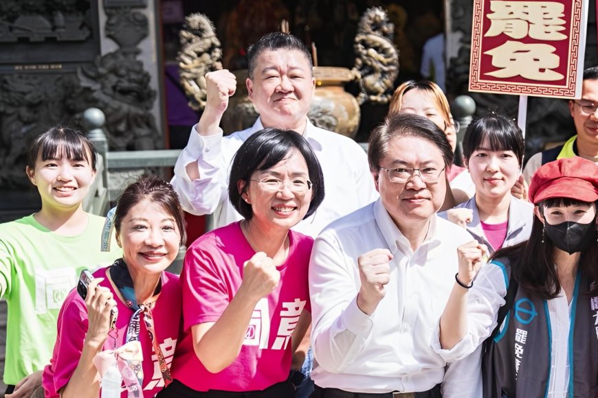 2026大選》林右昌一封遠洋回訊「我一定幫妳」　令蘇巧慧感動不已