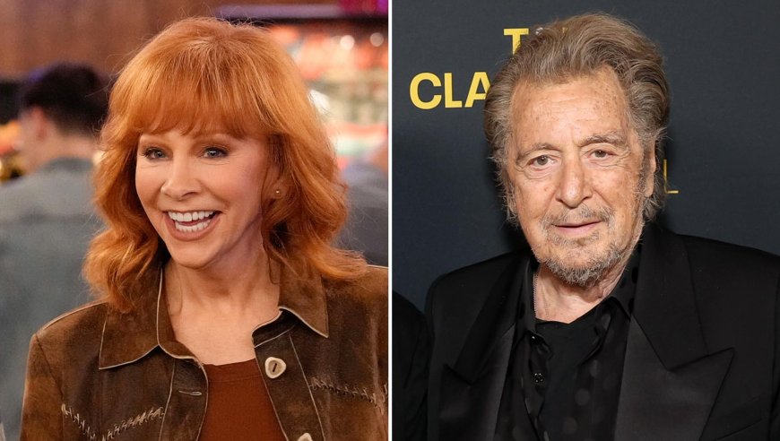Reba McEntire's 'Happy's Place' Pokes Fun at Al Pacino Welcoming Baby at 83