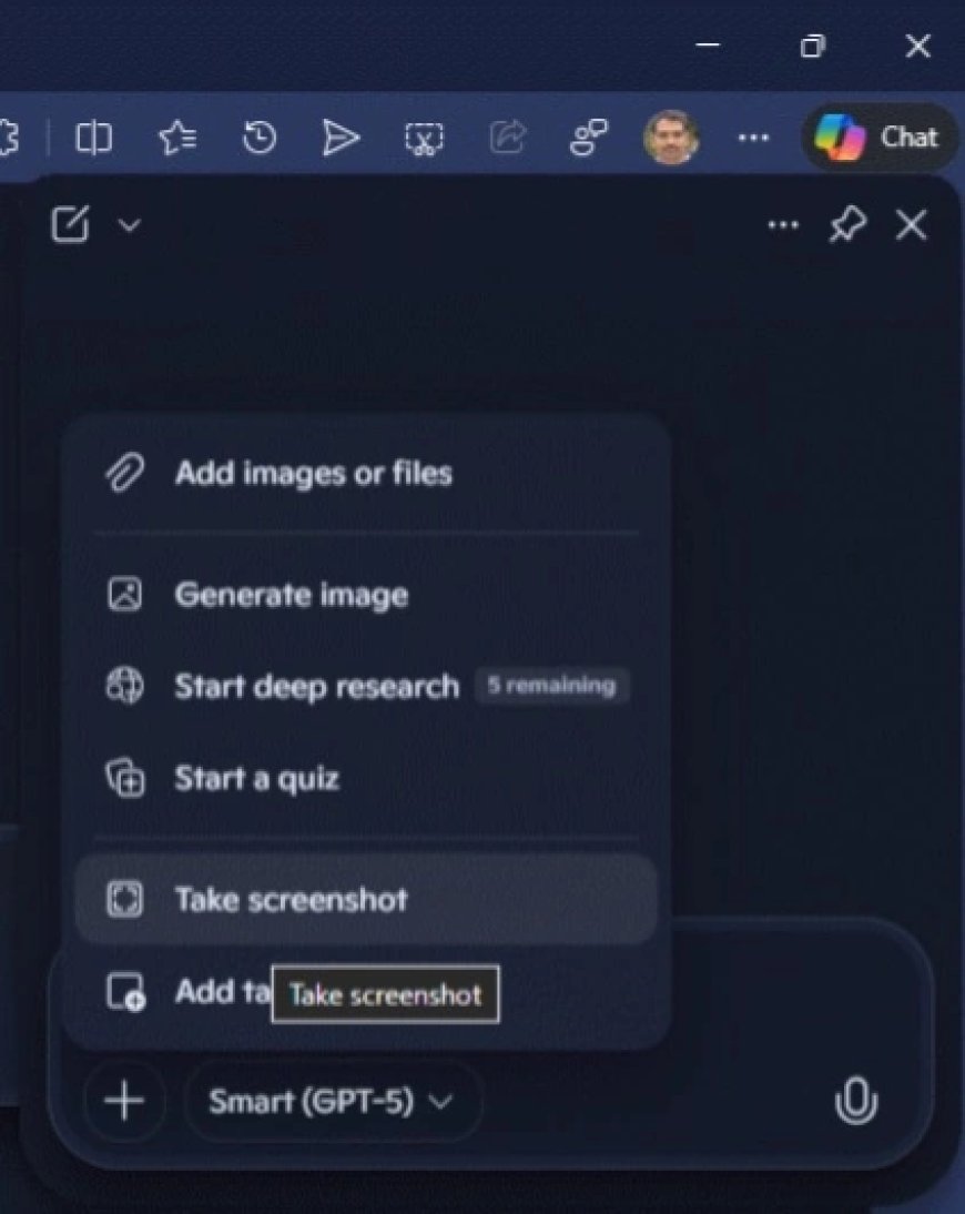 微软 Edge 浏览器将升级 Copilot 交互：截图到 AI 分析，一气呵成