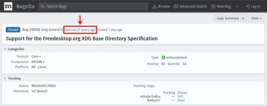 终结 21 年老 BUG，Linux 版火狐 Firefox 147 浏览器起将规范文件目录