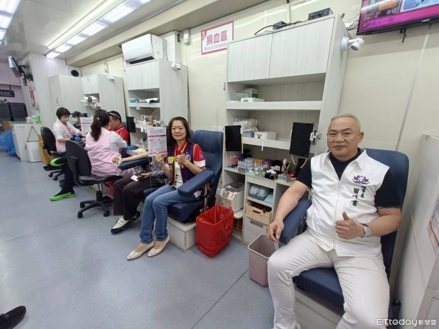 血荒季來臨！念慈安靈功德協會號召捐血　連靜雯響應