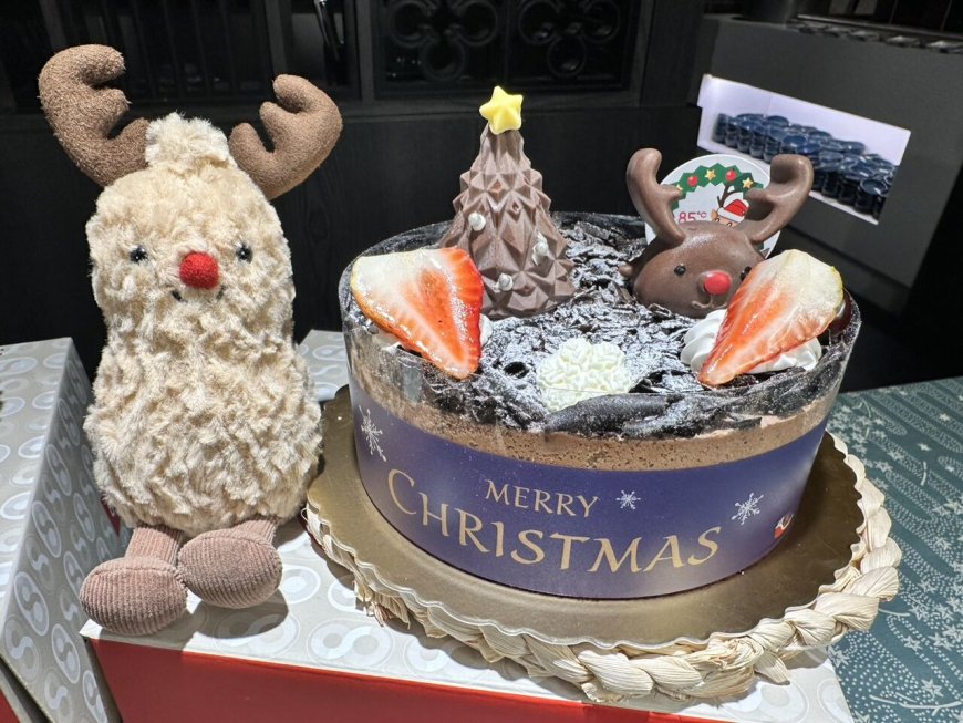 85度C耶誕蛋糕走JellyCat風　讓你甜甜過節好療癒