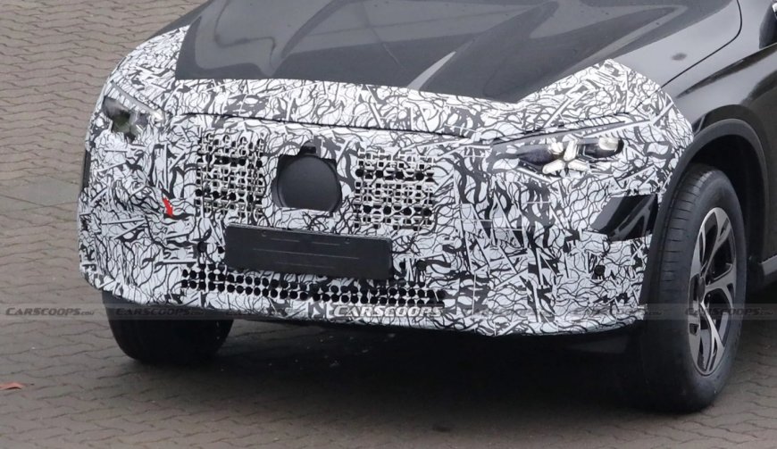 2027 款奔驰燃油版 GLC SUV 改款曝光，换装巨型格栅