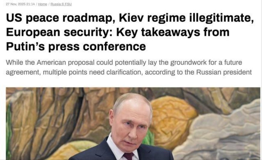 美乌被无视？普京公开拒绝签署协议：你们折腾你们的，我打我的