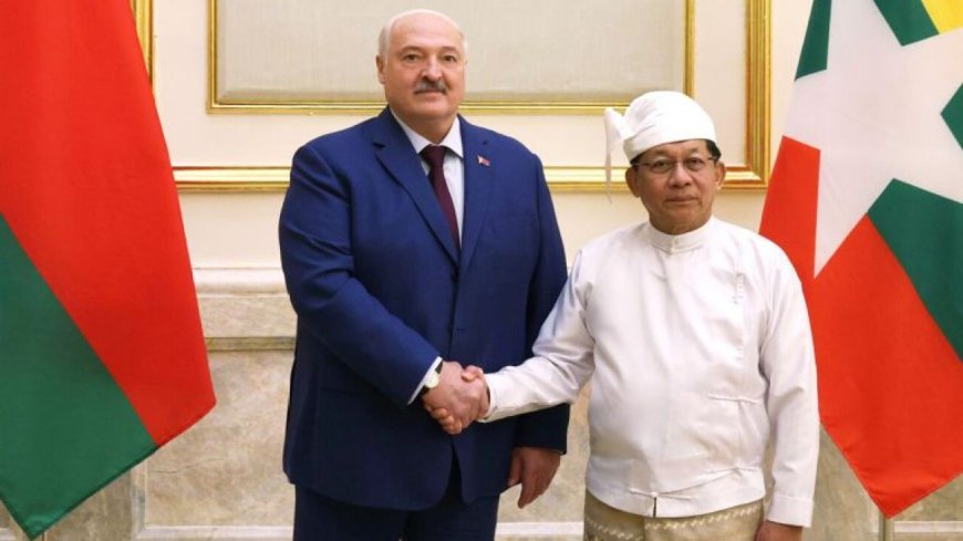 白俄罗斯总统卢卡申科成为政变以来第二位访问缅甸的领导人