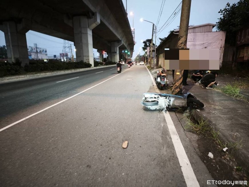 獨／高雄1天3起死亡車禍！雙載機車被追撞　孫擦傷阿嬤慘死