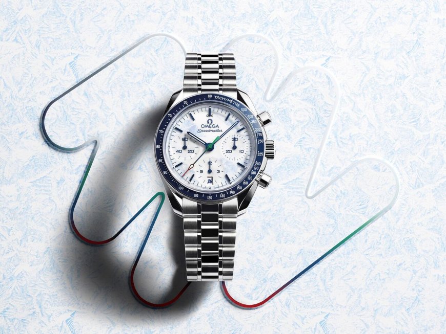 歐米茄冬奧帕運錶秀冰霜質感　賽會標誌色彩點綴指針