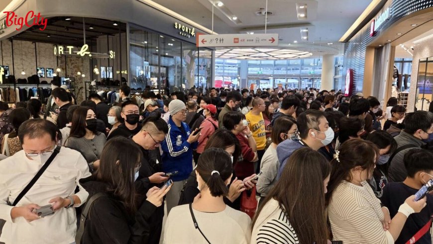 百貨周慶慘「新竹巨城卻擠爆」　周慶首日破16萬人次