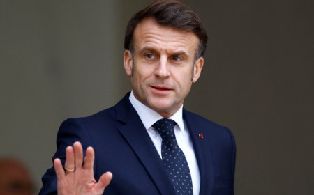 马克龙：只有乌欧参与才能达成俄乌“和平计划”